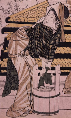 江戸時代のお掃除道具など 煤払いの光景から 着物のよろず 針箱