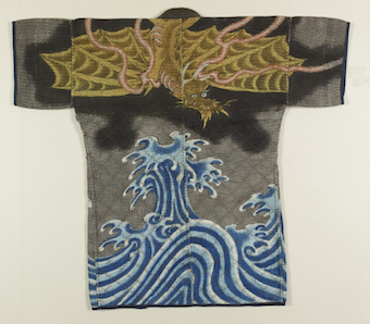 江戸時代の火消し頭巾　消防半纏　襤褸　ボロ　japan vintage 江戸時代の火消し頭巾 消防半纏 襤褸 ボロ japan vintage