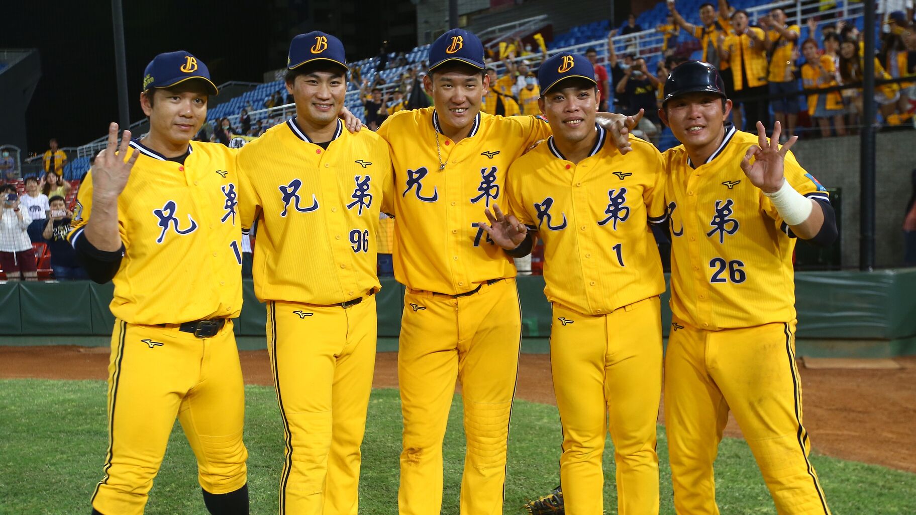 兄弟エレファンツ ユニフォーム L 黄色 台湾リーグ 野球 中信 兄弟エレファンツ ユニフォーム L 黄色 台湾リーグ 野球 中信
