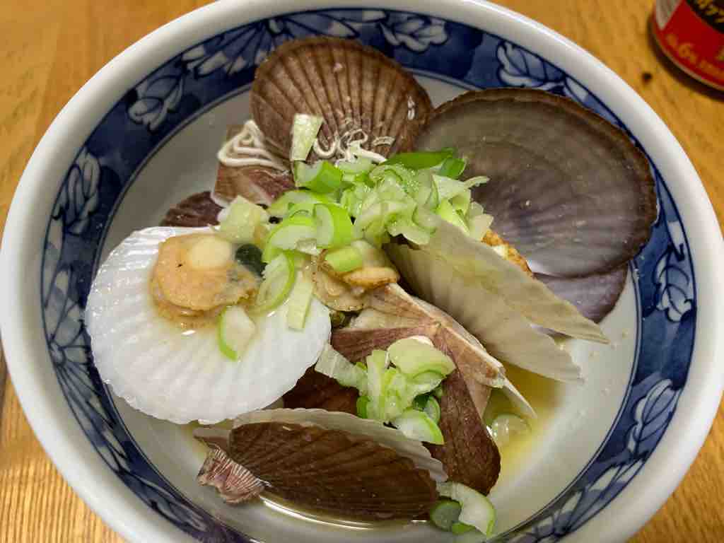 高くついた帆立稚貝 あっちゃのまなご