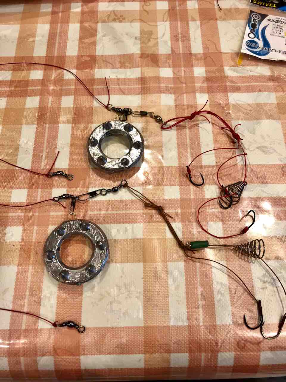 スパイクオモリの仕掛けを作ってみた のりおの吸い込みで巨鯉待つ スパイクオモリの仕掛けを作ってみた のりおの吸い込みで巨鯉待つ