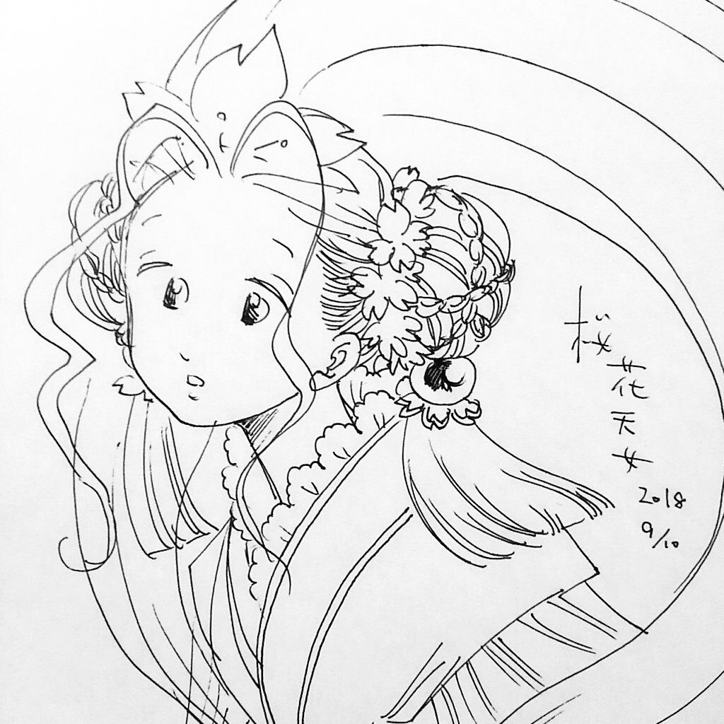 昨日から今日にかけての 四季花天女 お絵描きまとめ はまだまいこ 絵のブログ 昨日から今日にかけての 四季花天女 お絵描きまとめ はまだまいこ 絵のブログ