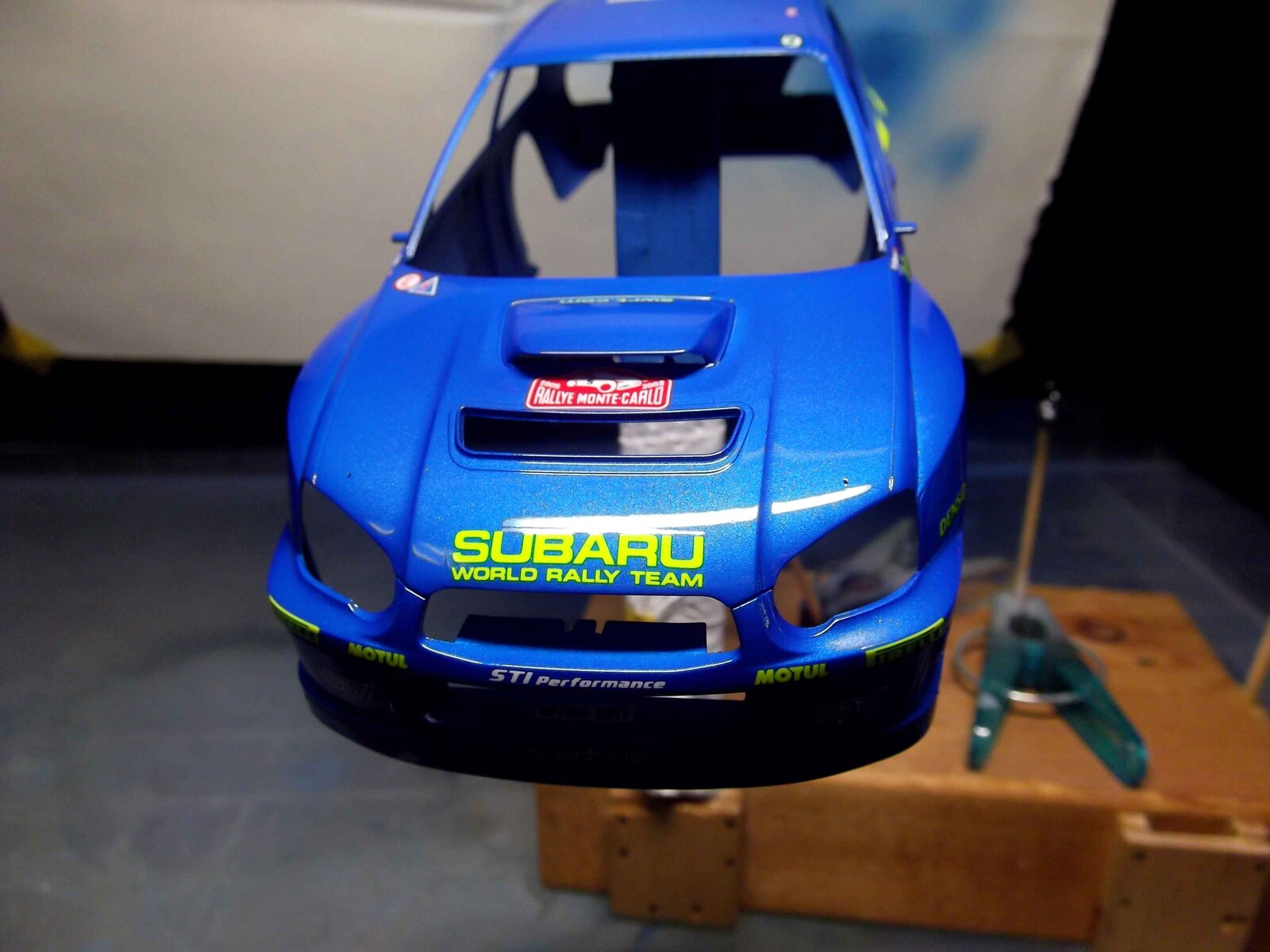 1 24 タミヤ インプレッサ Wrc モンテカルロ 05 製作 その４ 浜のクマ の ホビーライフ