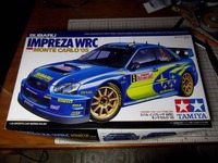 1/24 タミヤ インプレッサ WRC モンテカルロ '05 製作 その1 : 浜の