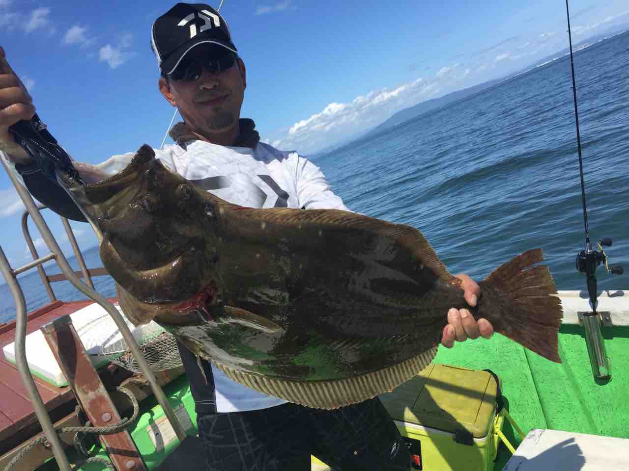 8月13日 16日有明海ヒラメ出船しました 有明海の釣り ヒラメ メバル スズキ釣りなら 遊漁船 浜繁丸