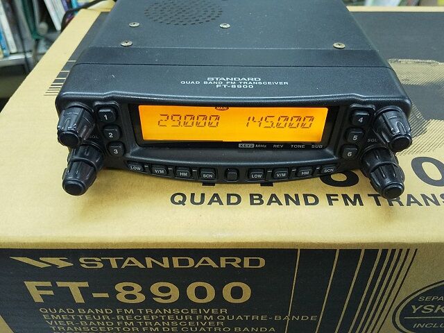 FT-8900中古(28/50/144/430)※売れました : ハムセンター FT-8900中古(28/50/144/430)※売れました : ハムセンター