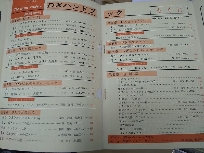 DXハンドブック（1965(S40)年刊） : 趣蔵 神代ふれあい館