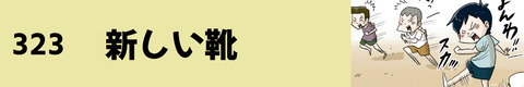 323新しい靴