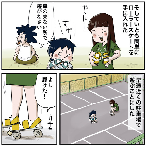 ローラースケート３