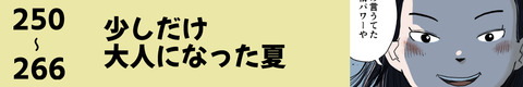 250少しだけ大人になった夏
