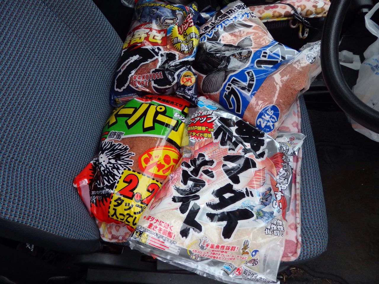 石鯛 5弦を震わせ釣りをする