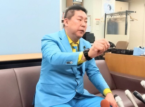 立花孝志さん　獄中結婚