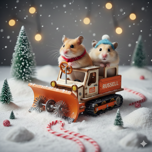 【札幌】コーギーラッセル車　かわいい