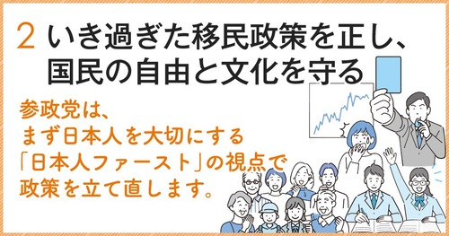 日本人ファーストを掲げる参政党　政党支持率が３倍伸び維新・公明・共産党を抜き４位に浮上