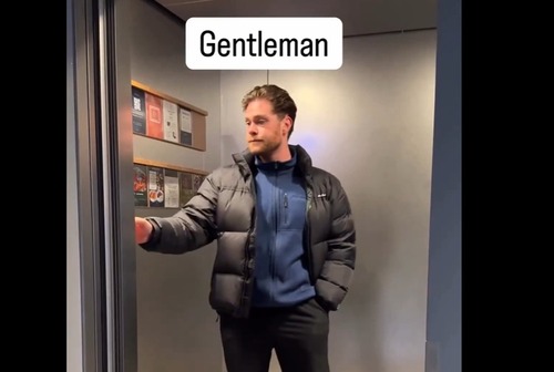 【爆モテテクニック】イギリス紳士　女性を怖がらせない為のエレベーターテクニックを公開