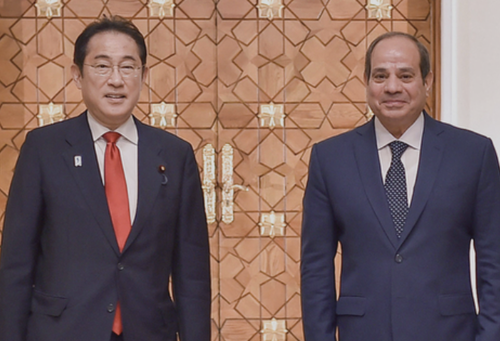 岸田首相　外遊先のエジプトに３４０億円支援検討