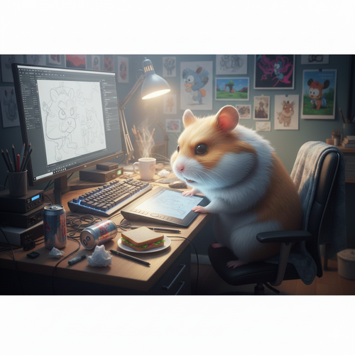 ワイ専業絵師、廃業が近づいてきているのを感じて震える