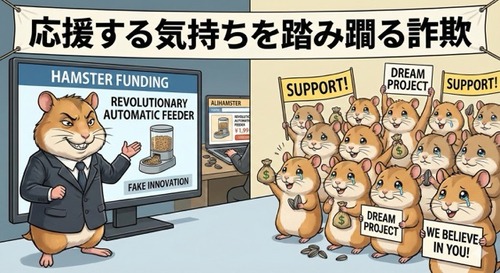 クラウドファンディング業界　クソすぎると話題に