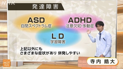 彡(●)(●)で学ぶASDとADHDの違い
