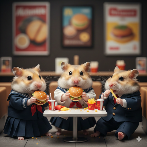 福岡県の中学生達　民度限界突破でマック出禁のお知らせ