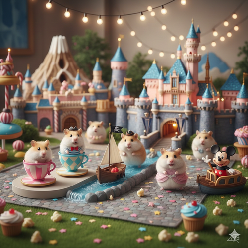 ディズニーランド　開園ダッシュ勢ばかりのランニング会場になってて草