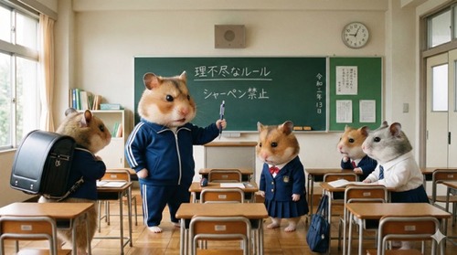 小学校・中学校の今思うと理不尽なルール