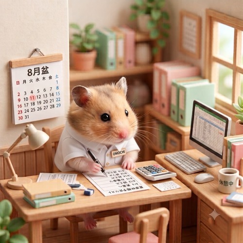 ワイ社畜、お盆休みなし