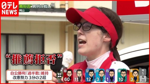 創価学会をボコボコに返り討ちにした小野田紀美経済安保相　３年前の圧勝劇が話題に
