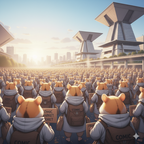 【コミケ悲報】転売ヤーが午前入場コミケチケットを転売しまくった結果