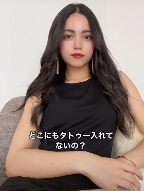 美女がタトゥーを入れない理由　１３万いいね