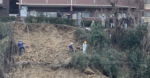 敷地斜面