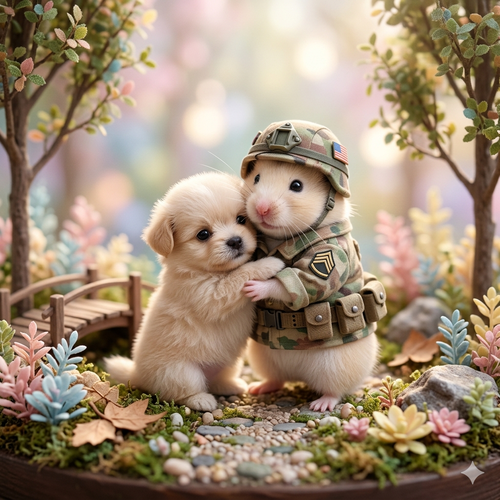 イッヌと帰還軍人シリーズ←かわいすぎて泣いちゃう