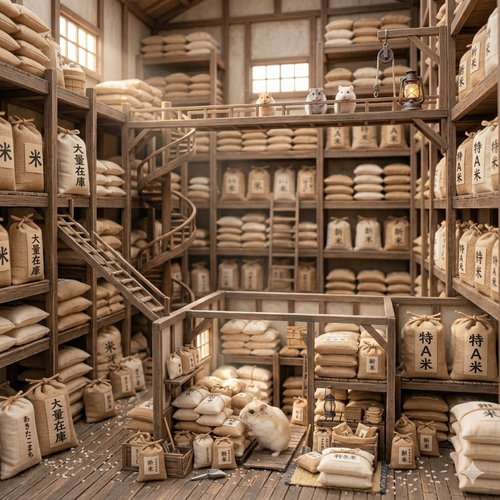 コメの卸売業者「コメの価格が暴落して大赤字なんですけど！？」