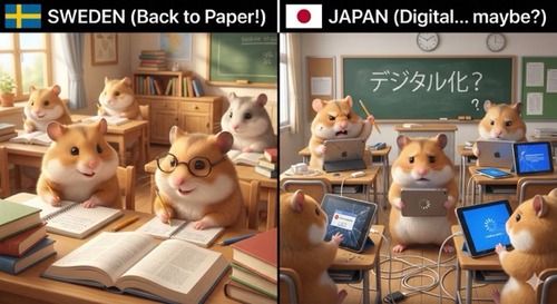 スウェーデン「タブレットによるデジタル教育はダメでした、紙の教科書こそ正しい」