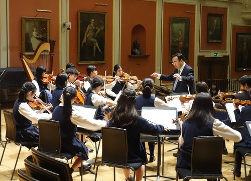 【東京藝術大学】附属音楽高等学校の合格発表ページ　見たことが無い文字が並んでる