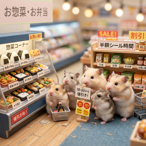 値引きシール待機ガチ勢　ヤバイｗｗｗｗｗｗｗｗｗｗｗ