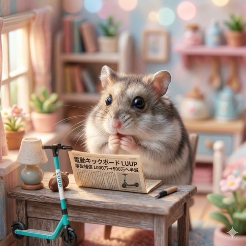 LUUP運営「LUUP利用者の命の価値はこんなもんやろ」補償改定で死亡後遺障害が1000万→500万に半減