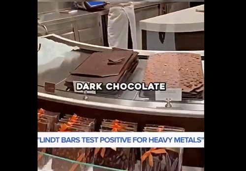 チョコレートのリンツさん　ダークチョコレートの鉛とカドミウムが基準値超えで集団訴訟されていた