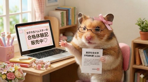 【東工大】東京科学大学に女子枠で合格した女性　ドヤ顔で合格体験記をnoteで販売開始ｗｗｗｗｗｗｗｗｗｗｗｗ