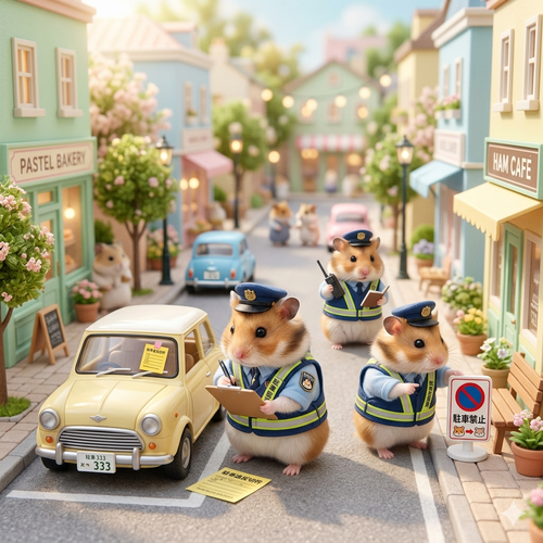 【駐車監視員】ミドリムシとかいう仕事