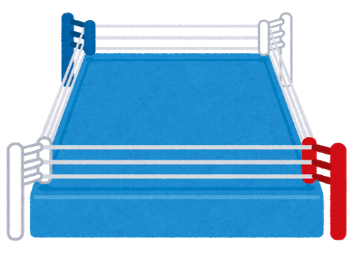 sports_kakutougi_boxing_ring