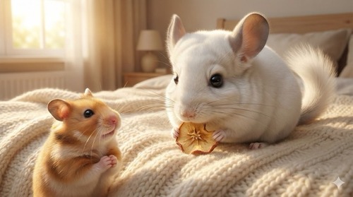 チンチラさん　かわいい