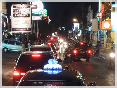クタの渋滞
