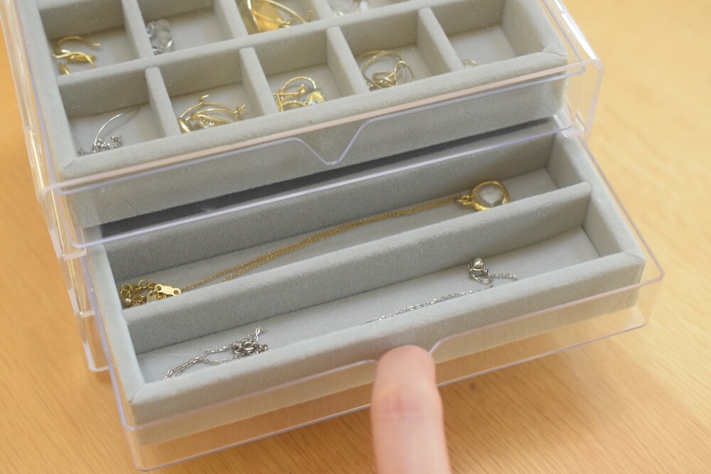 ダイソー】500円で3段アクセサリーケース完成✨ : happy-go-lucky