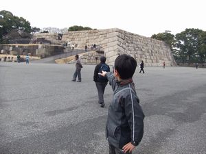 江戸城天守跡
