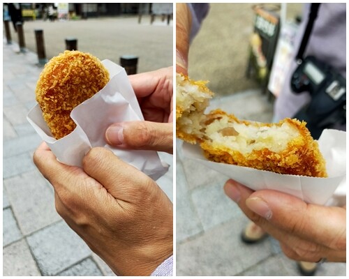 錦帯橋れんこんコロッケ