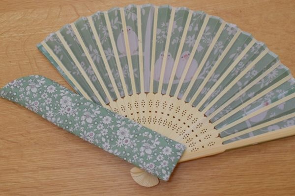 リバティ】扇子入れを手作り☆簡単だけどオシャレ(*￣∇￣*)【作り方 