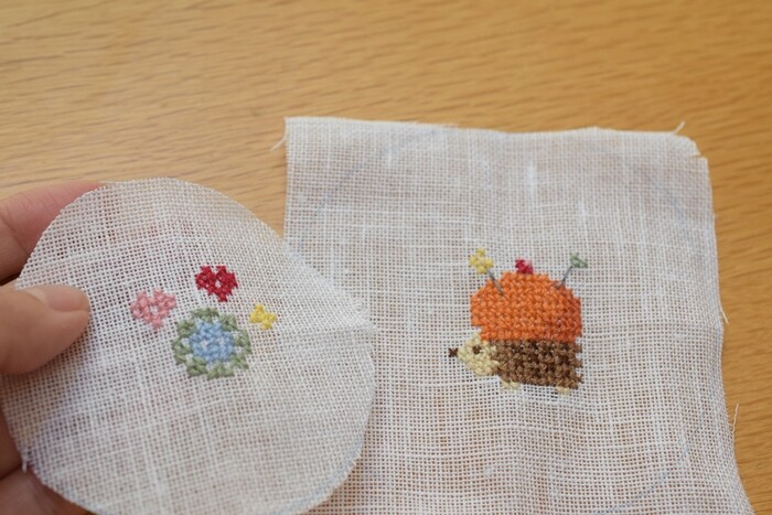 手芸材料・手芸用品/【キット】カルトナージュのピンクッション+