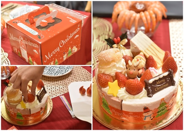 シャトレーゼのクリスマスケーキ