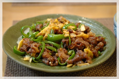 青椒肉絲
